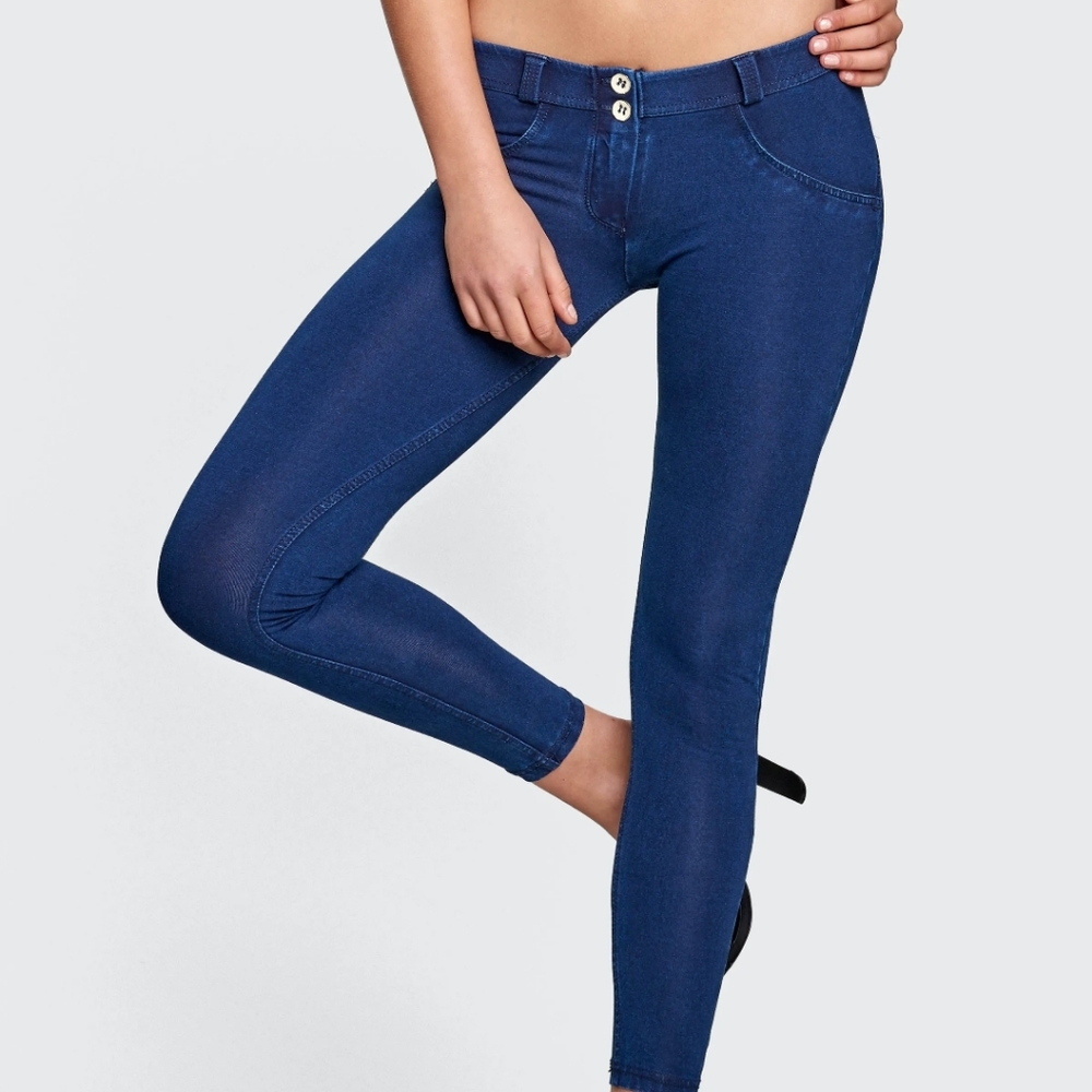 WR.UP® Denim - Low Rise - 7/8 Length - Dark Blue +